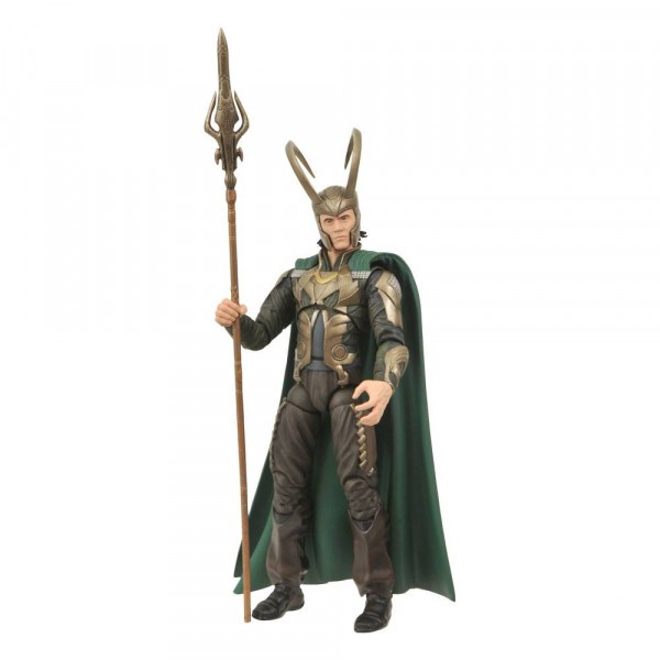 Marvel Select Loki Action Figure - Movie Version With 16 Points Of Articulation