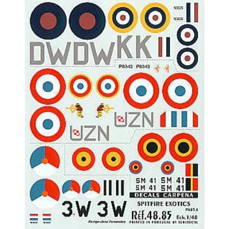 International Supermarine Spitfire Pt 4 (4) Mk.Ia N3029 DW-K 610 Sqn Biggin Hill 1940 Mk.IIb P8342 UZ-N 306 (Polish) Sqn 1941 Mk International Supermarine Spitfire Pt 4 (4) Mk.Ia N3029 DW-K 610 Sqn Biggin Hill 1940 Mk.IIb P8342 UZ-N 306 (Polish) Sqn 1941 Mk