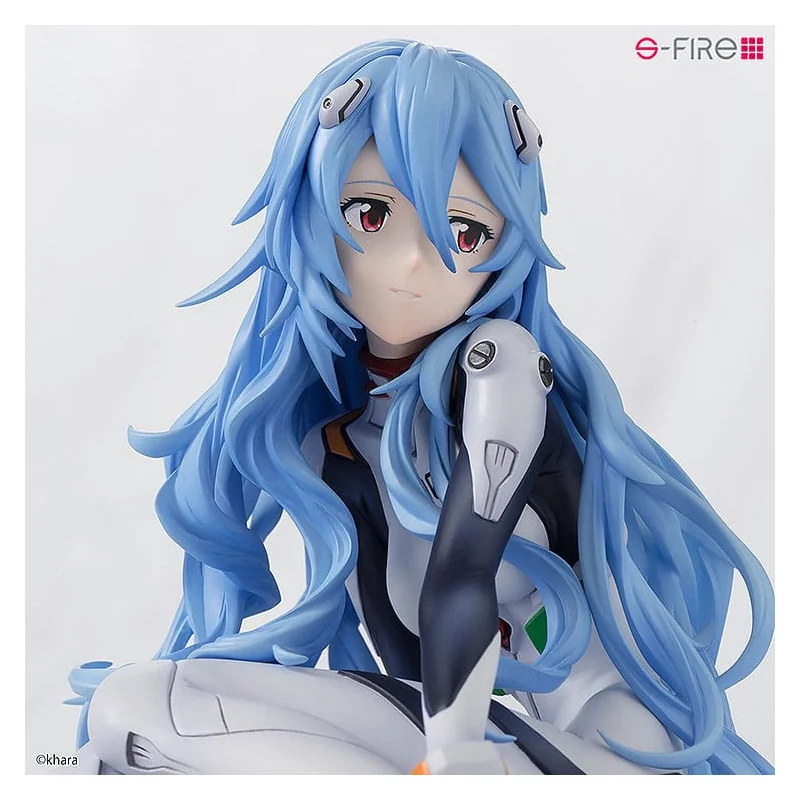 Rebuild of Evangelion - PVC Statuette 1/7 Rei Ayanami Long Hair Ver. 11cm Figuren