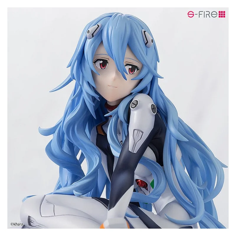 Rebuild of Evangelion - PVC Statuette 1/7 Rei Ayanami Long Hair Ver. 11cm Sega