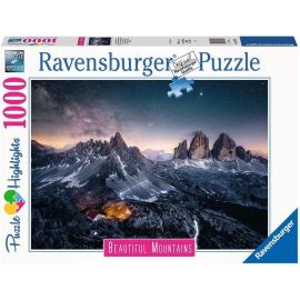 Puzzle 1000 p - The Tre Cime di lavaredo, Dolomites (Puzzle Highlights) 