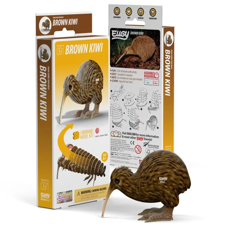EUGY 3D - Kiwi Modellbausatz 