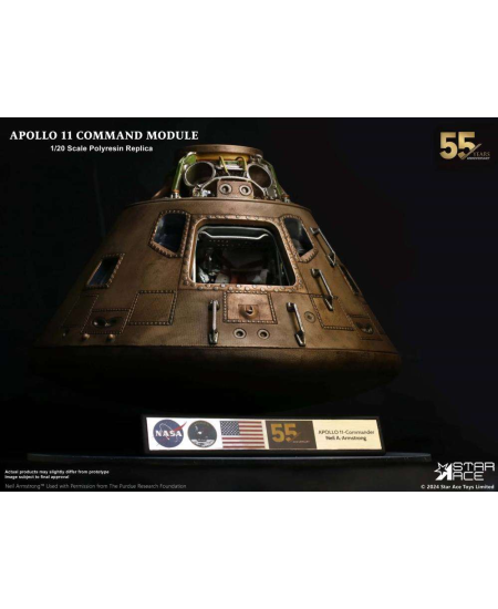 Apollo 11 Command Module 1/20 Scale Replica Apollo 11 Command Module 1/20 Scale Replica