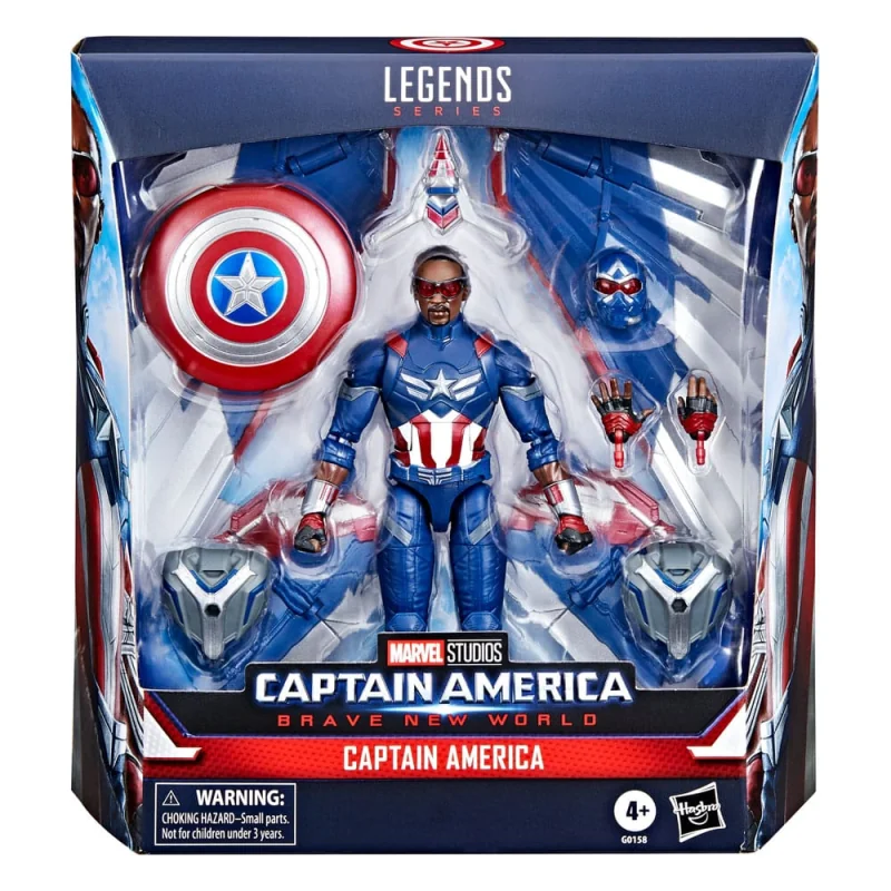 Captain America: Brave New World Marvel Legends Captain America Figure 15 cm