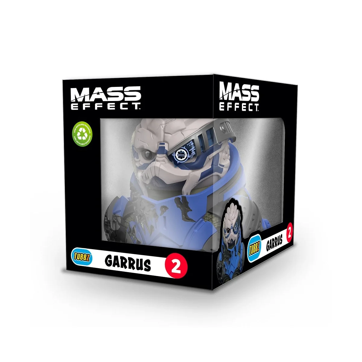 Numskull - Best of TUBBZ Rubber Duck Box - Mass Effect - Garrus - 9cm Figurine 