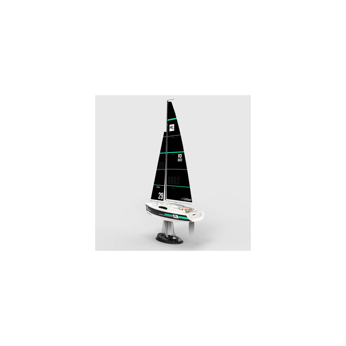 Caribbean V3 RTS Radio Controlled Sailboat RC-Segelboot 