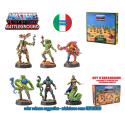 Masters Of The Universe Battleground - Wave 8: Snake Men Faction - Italian Version 