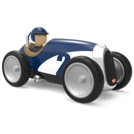 Baghera Toys: Rennwagen BLAU (482) 18x9x10cm, in Geschenkbox 22x10,5x9,5cm, 1+ 