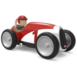 Baghera Toys: Rennwagen ROT (483) 18x9x10cm, in Geschenkbox 22x10,5x9,5cm, 1+ 