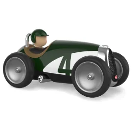 Baghera Toys: Rennwagen GRÜN (484) 18x9x10cm, in Geschenkbox 22x10,5x9,5cm, 1+ 