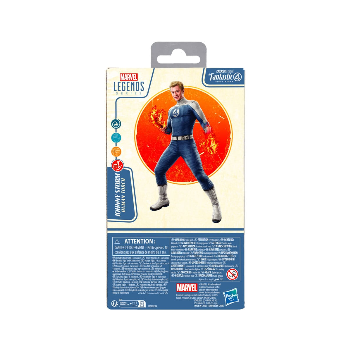 HASG0800 Fantastic Four: Origins Marvel Legends Johnny Storm 6-inch Action Figure