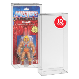 Pack 10 PET protective boxes for Masters of the Universe Origins Power Posing (Carded) Box Figures 