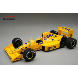 LOTUS 101 WITH 11 NELSON PIQUET RAIN TIRES 1989 CANADIAN GRAND PRIX Miniatur 