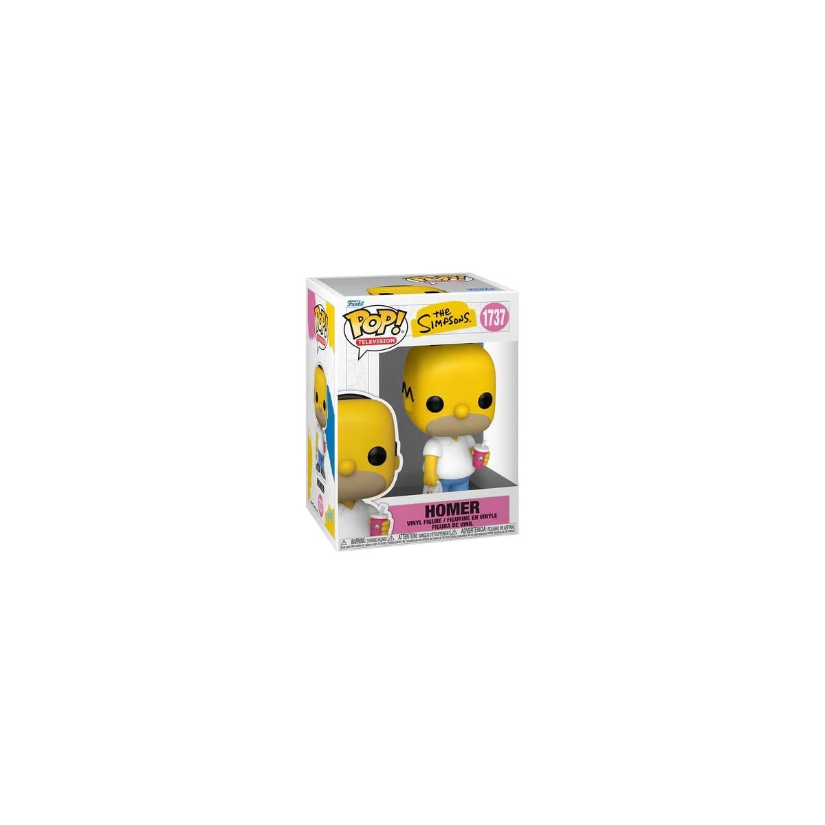 THE SIMPSONS - POP TV N° 1737 - Homer (Krusty Burger) Pop Figuren