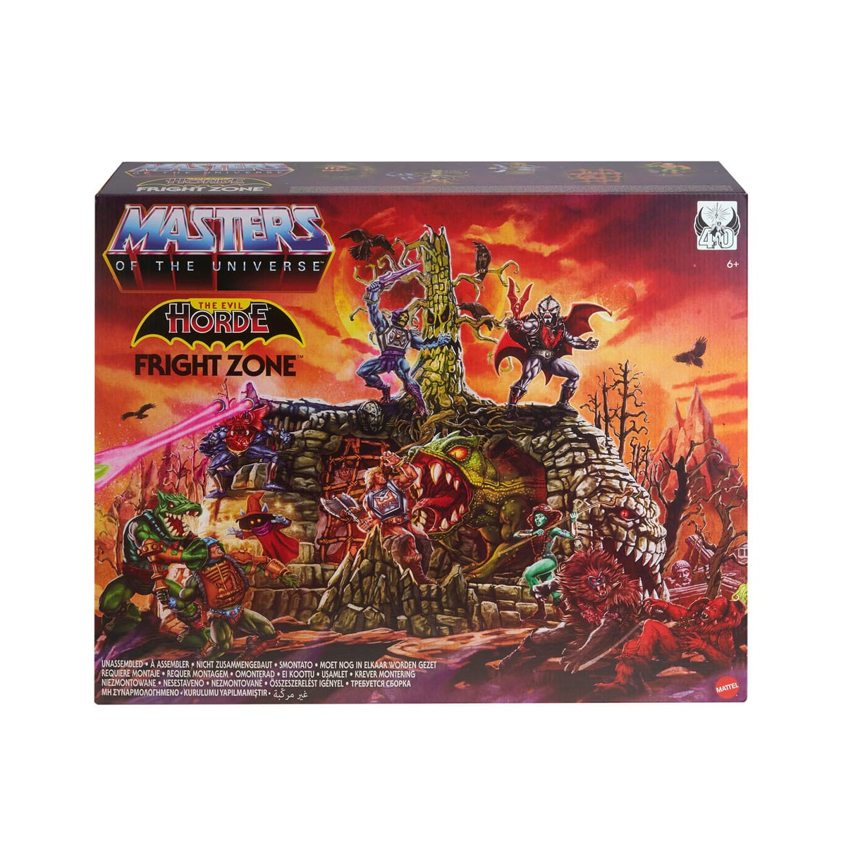 Masters of the Universe - Origins playset The Evil Horde: Fright Zone Figuren