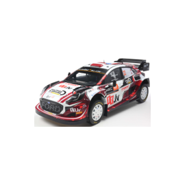 FORD PUMA RALLY1 HYBRID WHITE N22 M.SESKS / R.FRANCIS TET RALLY LATVIA 2024 1/18 