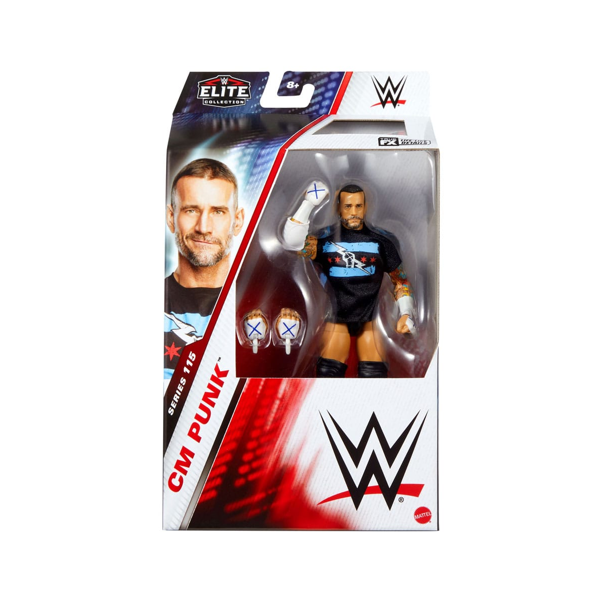 MATTJCH99 WWE Elite Collection - CM Punk 15 cm figure