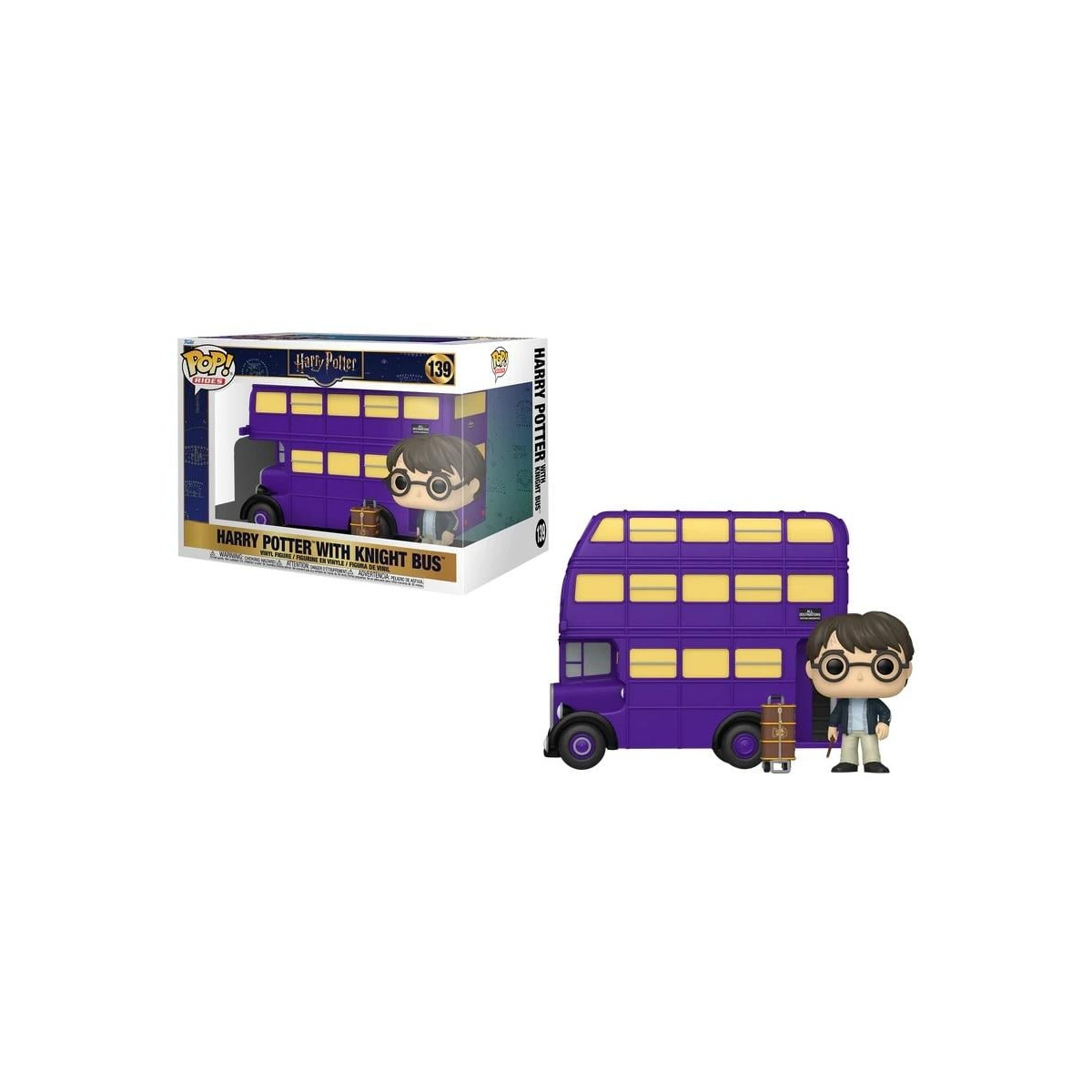 HARRY POTTER - POP Ride Super Deluxe No. 139 - Harry with Knight Bus 
