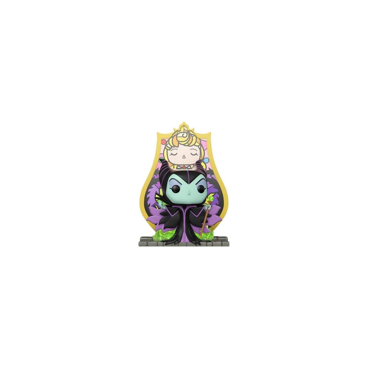 VILLAINS - POP Deluxe No. 1610 - Maleficent (Stained Glass) Funko