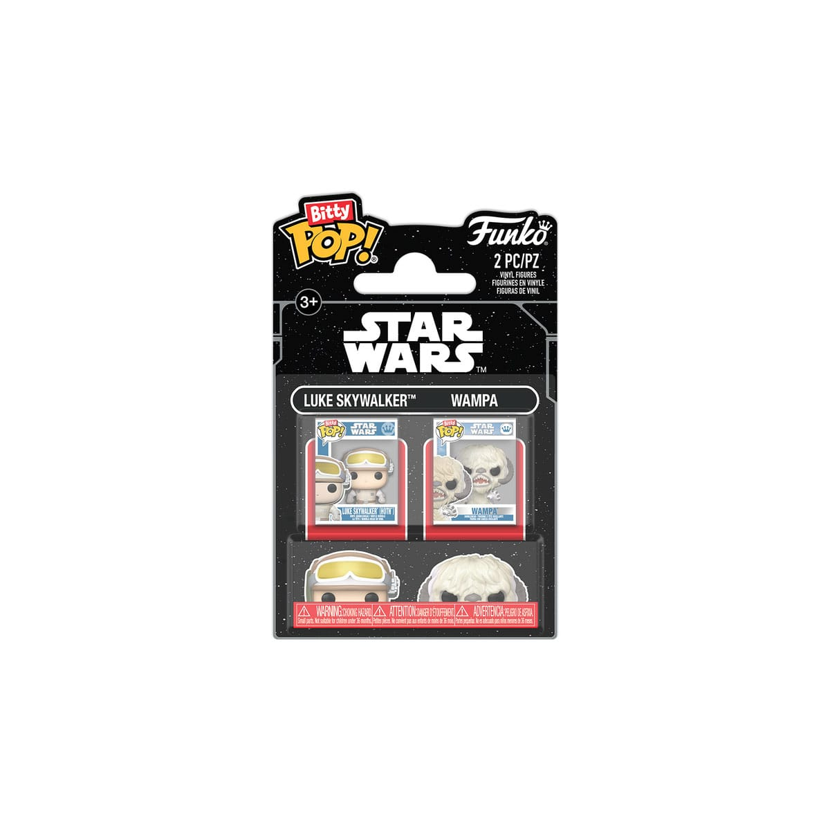 Star Wars Episode V: The Empire Strikes Back - 2-Pack Bitty POP! Vinyl L&W 1" Figures 