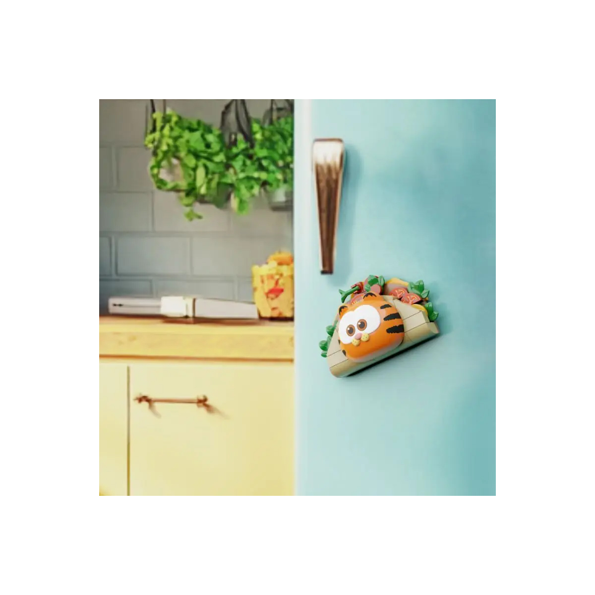 Garfield Fridge Magnet Series Pantasy 86819 Taco Fridge Magnet 10cm PANTASY