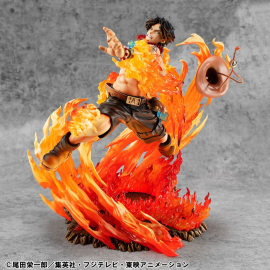 One Piece PVC Figure POP NEO-Maximum Portgas D. Ace 15th Anniversary Super Limited Reprint Ver. 23cm 