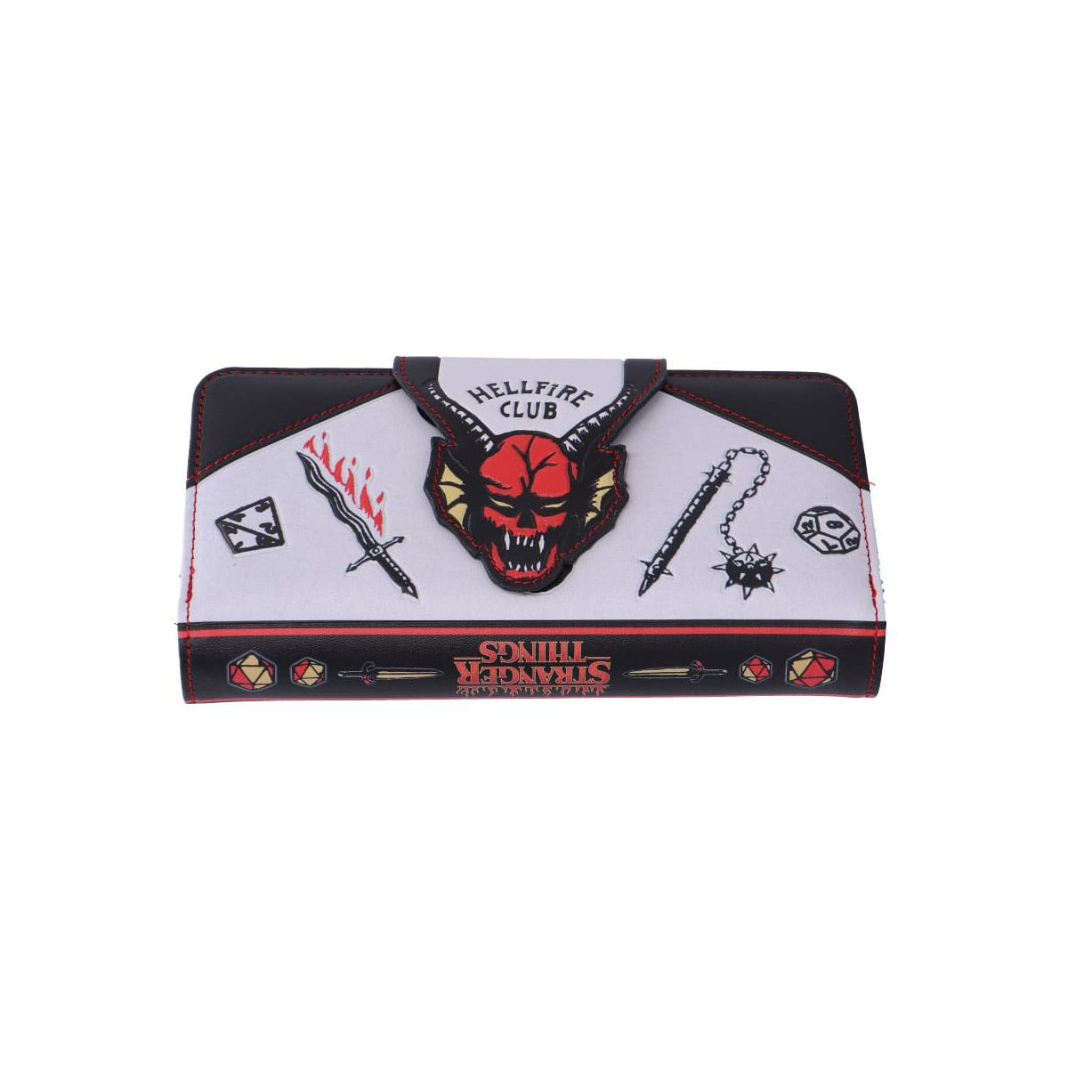 NEMN-B7248C25 Stranger Things Hellfire Club 10cm Coin Purse