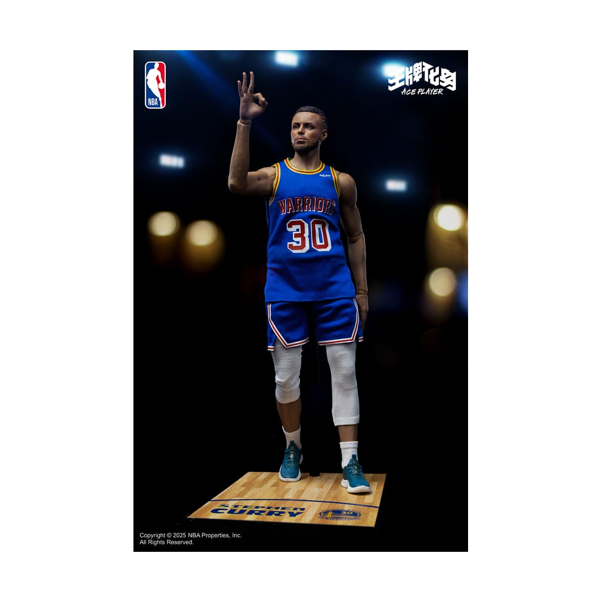 Ace Player Figure 1/6 Stephen Curry 31 cm (Deluxe Version) Infinity Studio