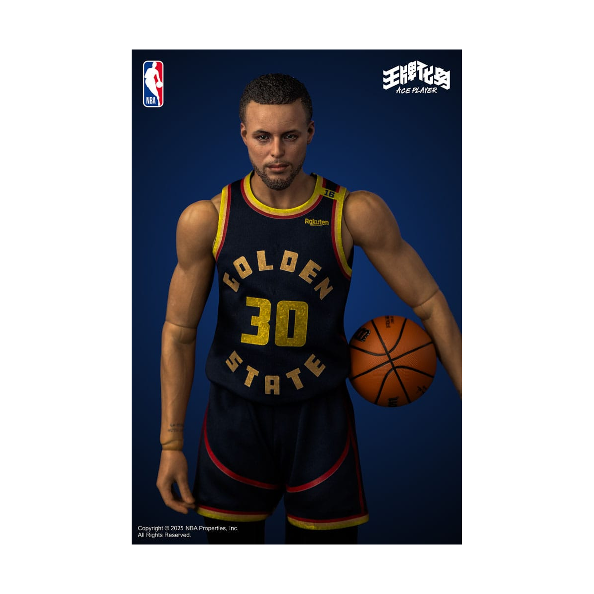 Ace Player Figure 1/6 Stephen Curry 31 cm (Deluxe Version)
