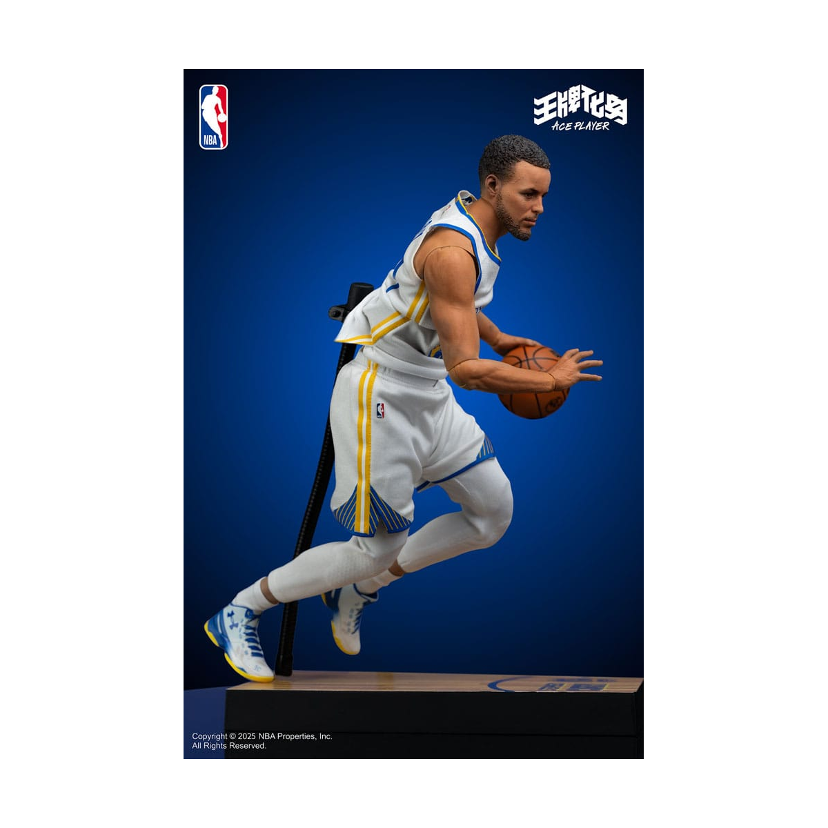 Ace Player Figure 1/6 Stephen Curry 31 cm (Deluxe Version)