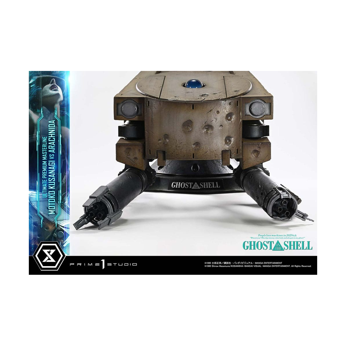 Ghost in the Shell Ultimate Premium Masterline Series 1/4 Action Figure Motoko Kusanagi vs Arachnida Bonus Version 68 cm