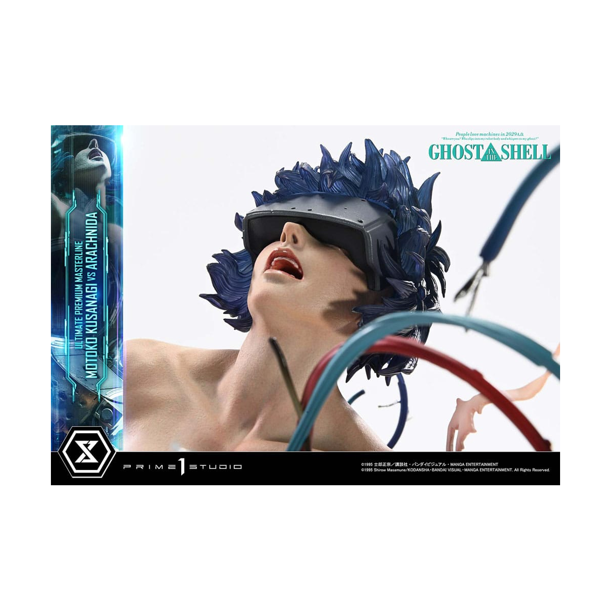 Ghost in the Shell Ultimate Premium Masterline Series 1/4 Action Figure Motoko Kusanagi vs Arachnida Bonus Version 68 cm