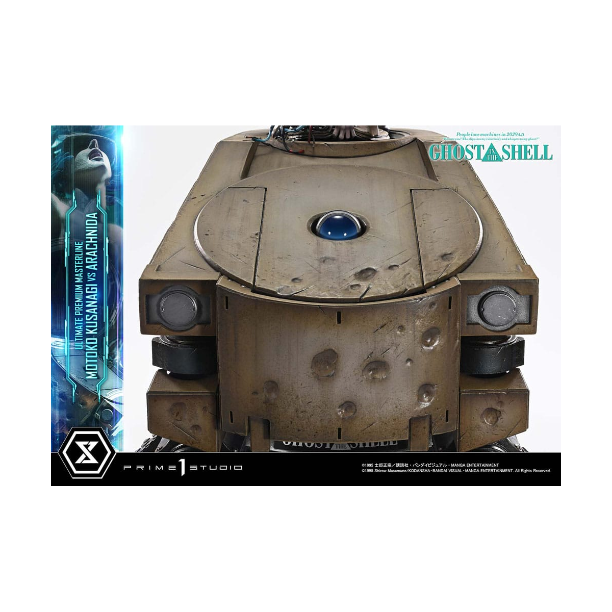 Ghost in the Shell Ultimate Premium Masterline Series 1/4 Action Figure Motoko Kusanagi vs Arachnida Bonus Version 68 cm