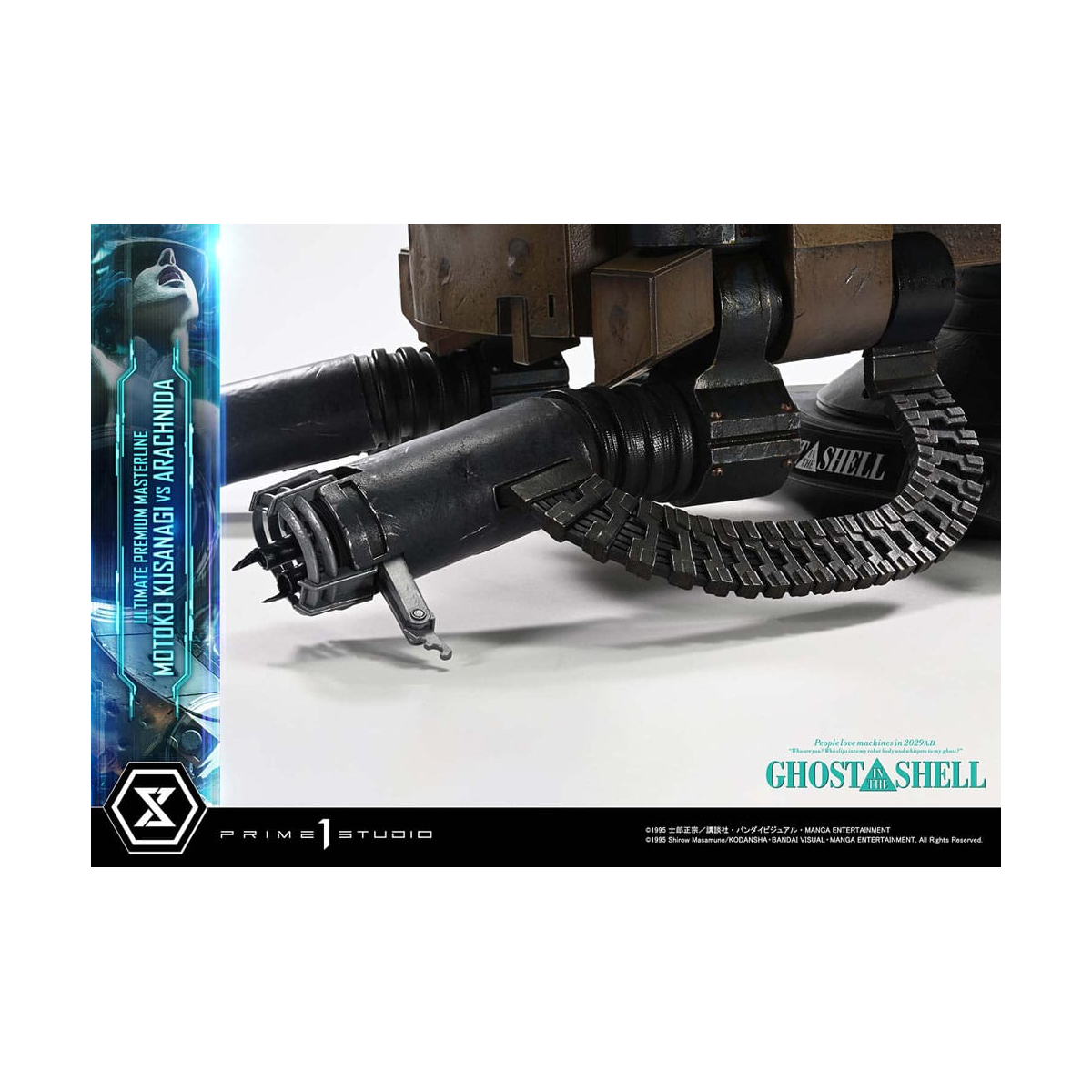 Ghost in the Shell Ultimate Premium Masterline Series 1/4 Action Figure Motoko Kusanagi vs Arachnida Bonus Version 68 cm