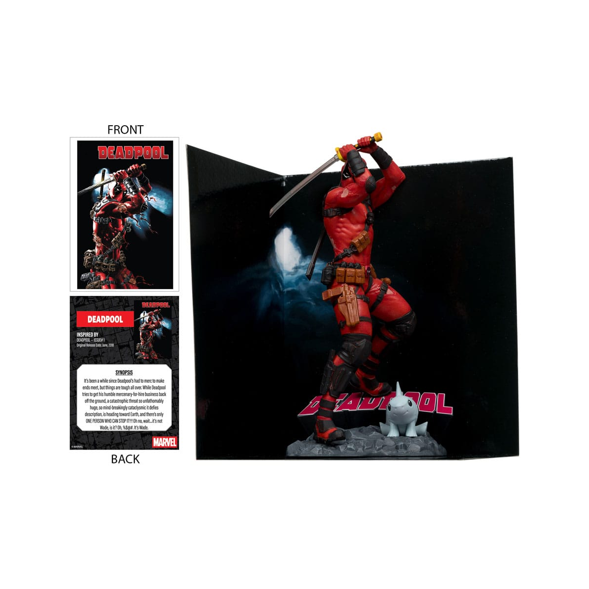 Marvel Collection PVC Figure 1/10 Deadpool (Deadpool 1) 18 cm Figuren