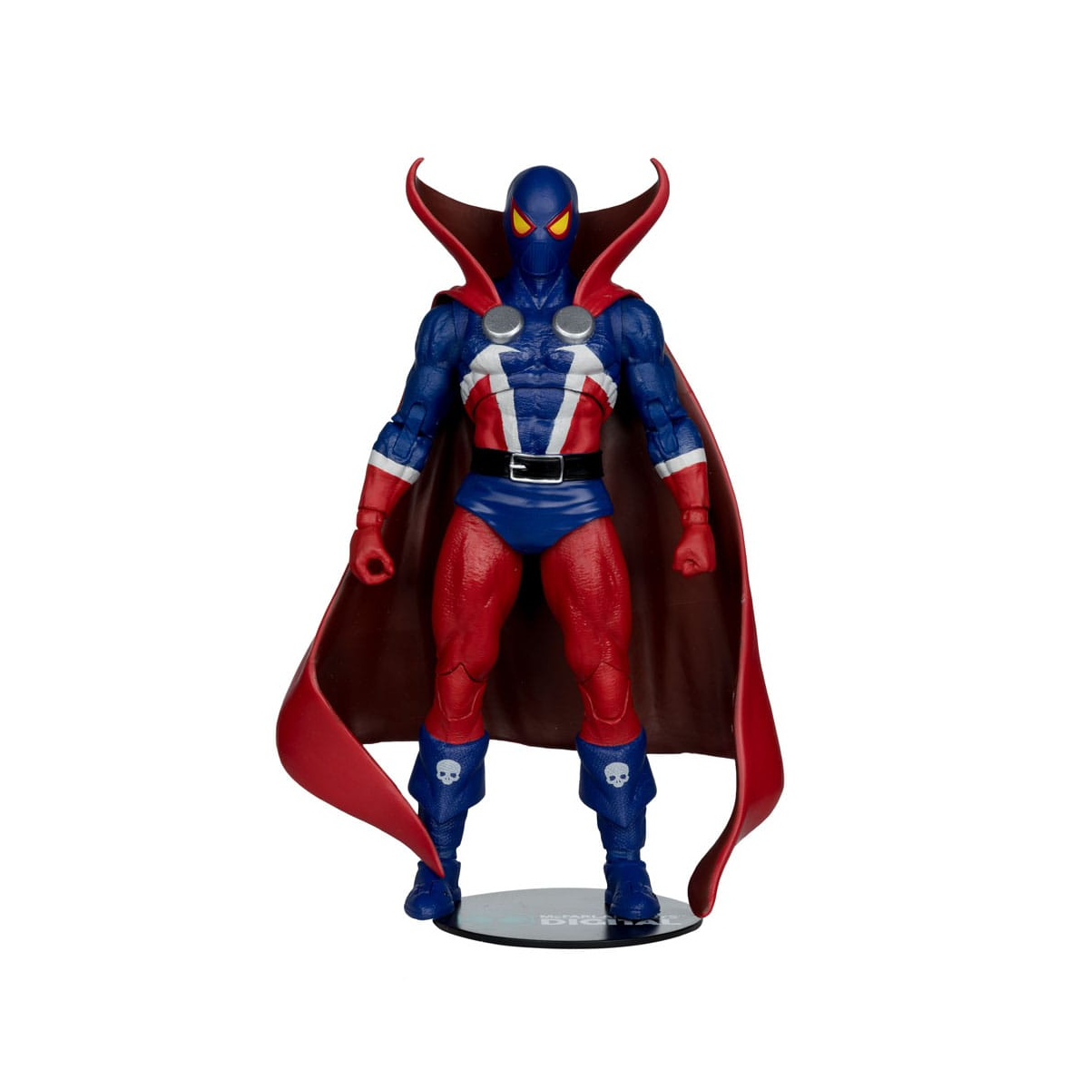 Spawn Page Punchers figurine Spawn 1977 Red and Blue (Chase) Red Platinum Edition 18 cm