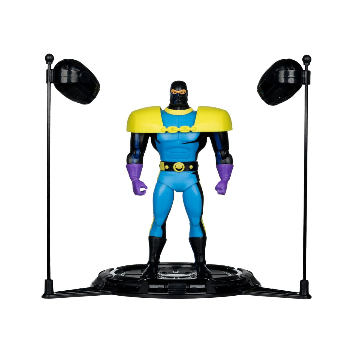 Batman: The Animated Series DC Direct action figure Build-A Wave 5 Lock-Up Black Light Edition (Gold Label) 15 cm