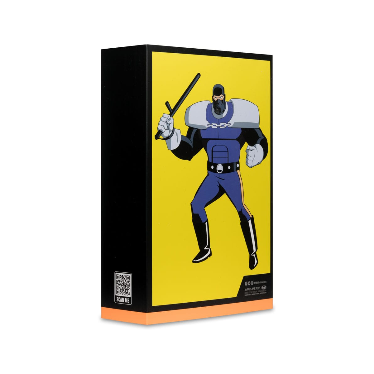 Batman: The Animated Series DC Direct action figure Build-A Wave 5 Lock-Up Black Light Edition (Gold Label) 15 cm