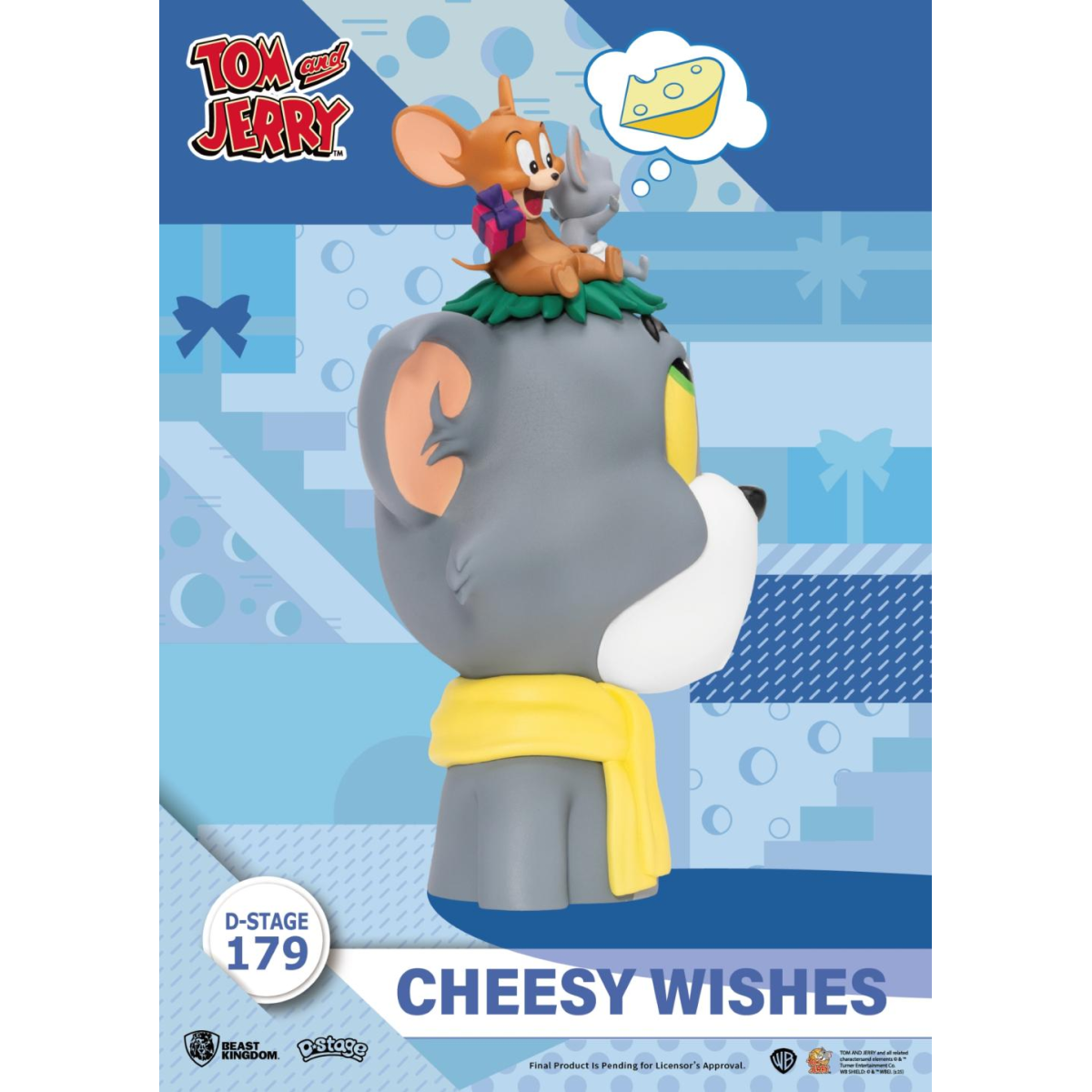 BM-249382 TOM & JERRY - Cheesy Wishes - Diorama D-Stage 15cm