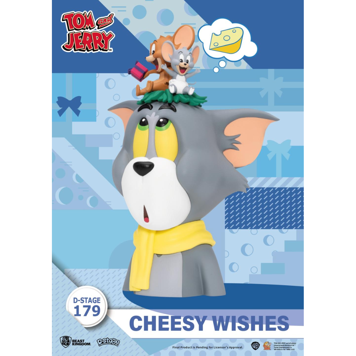 TOM & JERRY - Cheesy Wishes - Diorama D-Stage 15cm