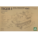 Tiger I Initial Production 4 in 1 s.Pz.Abt. 502 