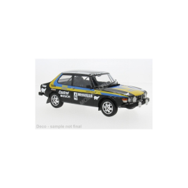 SAAB 99 EMS 4 S. BLOMQVIST / H. SYLVAN SWEDEN RALLY 1977 Miniatur 
