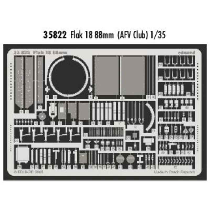 Flak 18 8.8 Mm (für Bausätze von AFV Club)