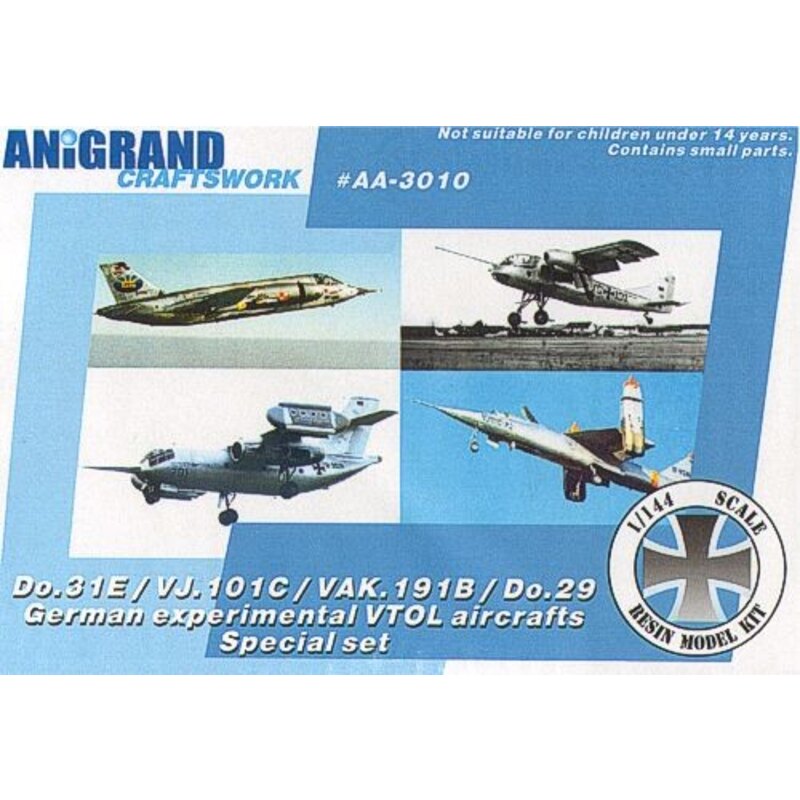 Deutsch experimentellen VTOL- Flugzeuge speziellen Satz Do.29 / VAK.191B / VJ.101C / Do.31 . Ende der 1950er Jahre gab die Bunde Deutsch experimentellen VTOL- Flugzeuge speziellen Satz Do.29 / VAK.191B / VJ.101C / Do.31 . Ende der 1950er Jahre gab die Bunde