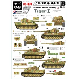 Deutsch Tanks in Italien # 1 - Pz.Kpfw.VI Tiger I. s.Pz.Kp. Meyer, s.Pz.Abt. 508.