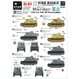 Panzer Marder II Ausf.D - 7,62 cm PaK 36. Ostfront.